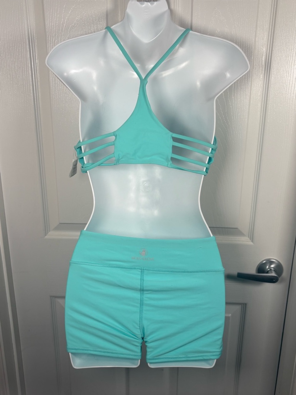 Body Glove Mint Green Strappy Back Bikini Set B12 - Picture 3 of 12